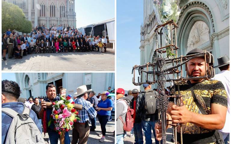 En el D a de la Santa Cruz rezan por tener salud trabajo